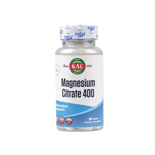 KAL MAGNESIUM CITRATE 400MG 60 TAB
