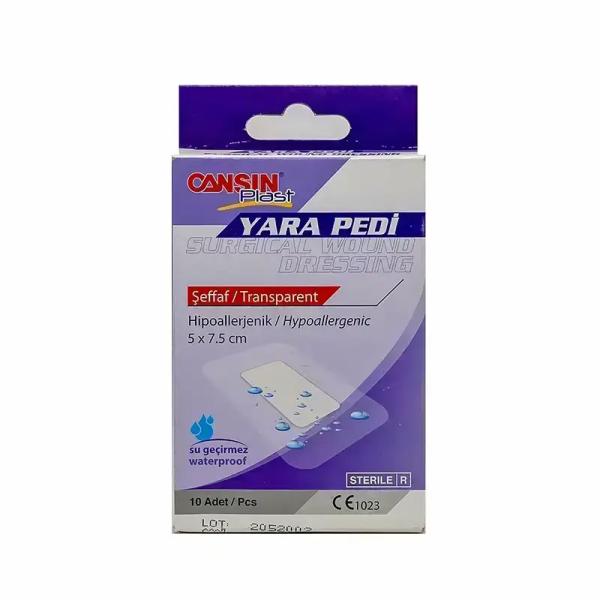 CANSINPLAST 5X7.5 CM DRESSING 10'S (QATTAN)