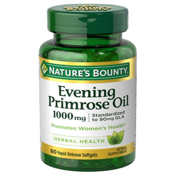 NATURES BOUNTY EVENING PRIMROSE OIL 1000MG 60'S