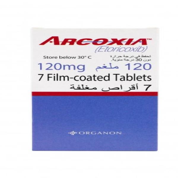 ARCOXIA 120 MG 7 TAB