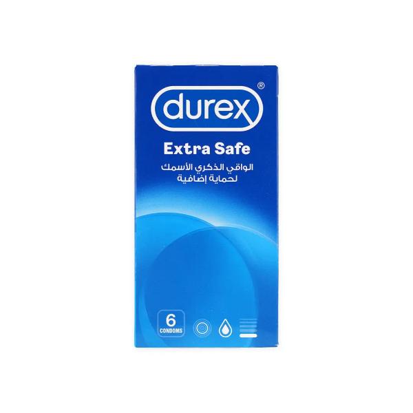 DUREX EXTRA SAFE 6 CONDOMS