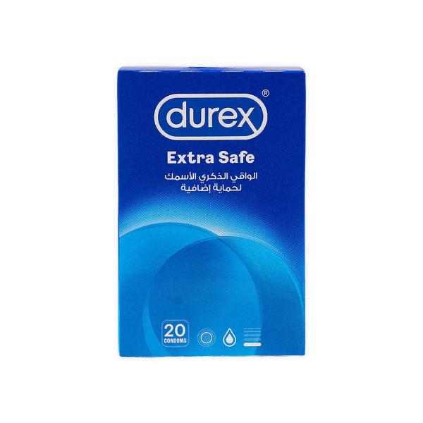 DUREX EXTRA SAFE CONDOMS 20 PCS