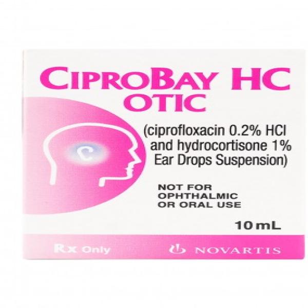 CIPROBAY HC OTIC SUSP 10ML