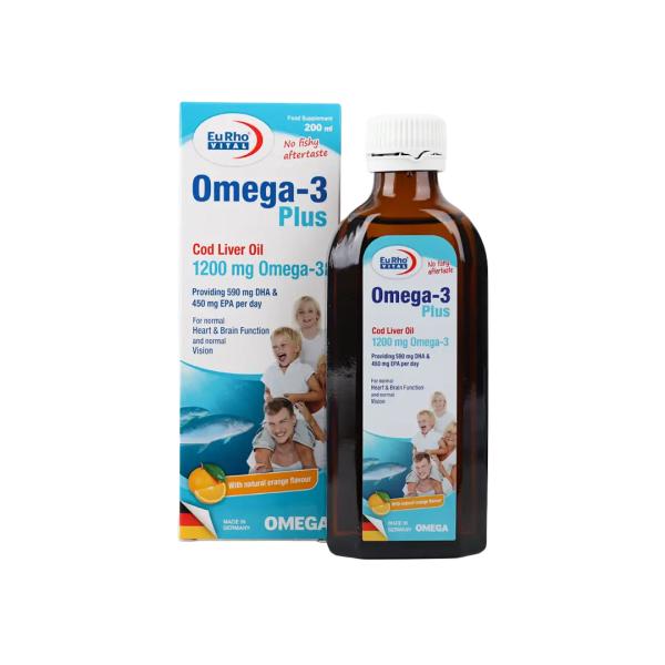 EURHO VITAL OMEGA-3 PLUS SYRUP