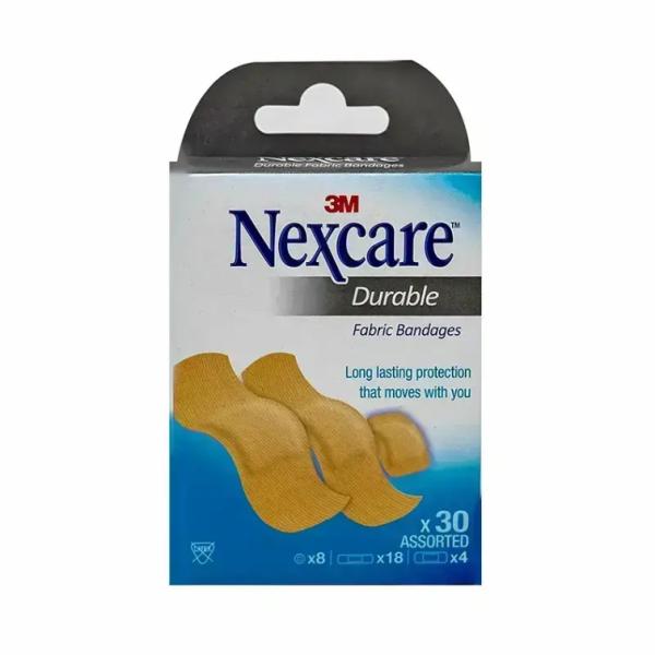 Nexcare Durable Assorted (667-30) 30 Pieces