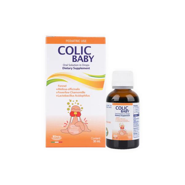 RIWA COLIC BABY ORAL DROPS 30 ML