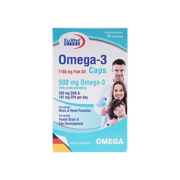 EURO VITAL OMEGA-3 30 CAPS