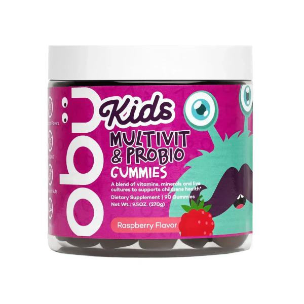 OBU MULTIVITAMIN & PROBIOTIC FOR KIDS 60 GUMMIES