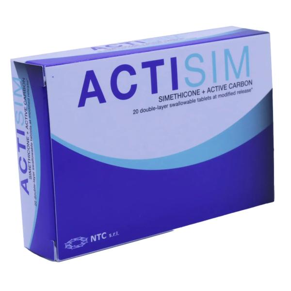 ACTISIM TABLETS 20'S