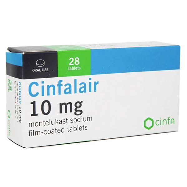 CINFALAIR 10 MG 28 TAB