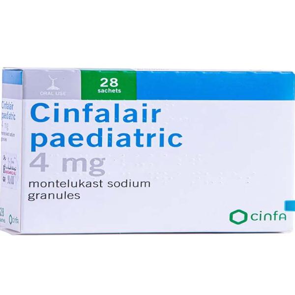 CINFALAIR PAEDIATRIC 4MG 28SACH