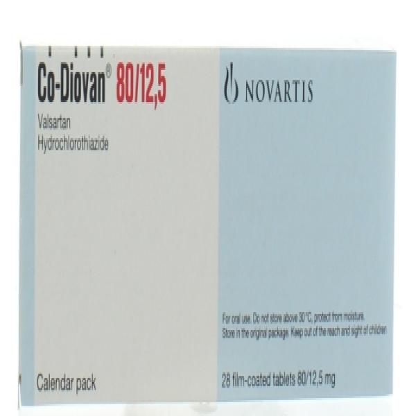 CO-DIOVAN 80/12.5 MG 28 TABS