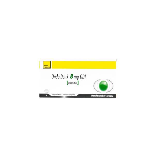 DENK ONDA (ONDANSETRON) 8MG ODT 6 TAB