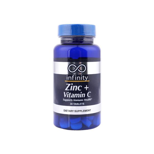INFINITY ZINC + VITAMIN C 30 TABLETS