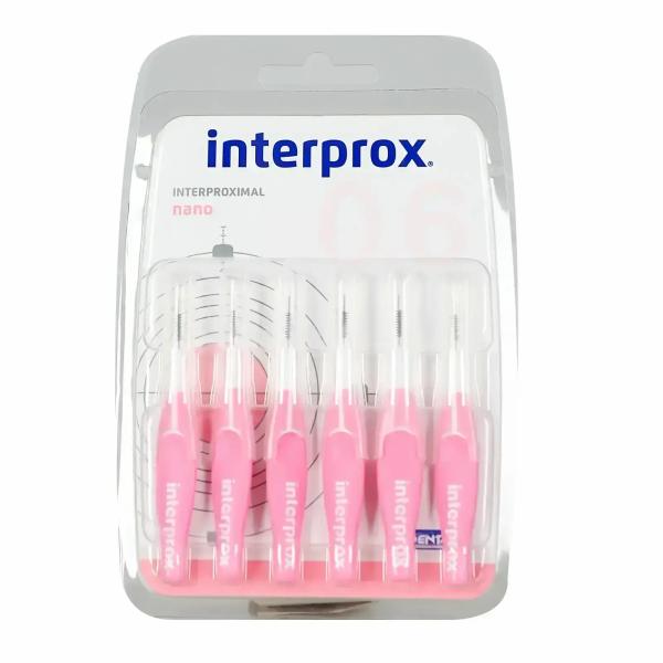 INTERPROX 4G NANO 0.6 ML 6 UNIT PINK