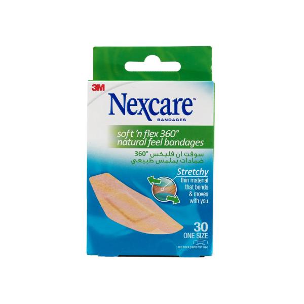 Nexcare Soft Flex 1Size (Sf30D) 30 Pieces