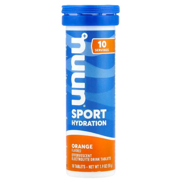 NUUN SPORT HYDRATION ORANGE10 EFF. TABLET