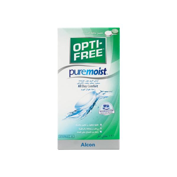 OPTI-FREE PURE MOIST LENS SOLUTION 120 ML
