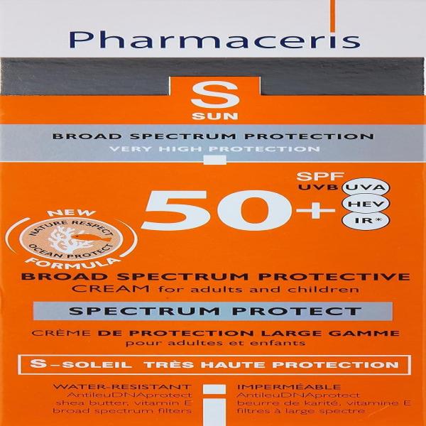 PHARMACERIS BROAD SPECTRUM SUN PROT SPF50+ 50ML