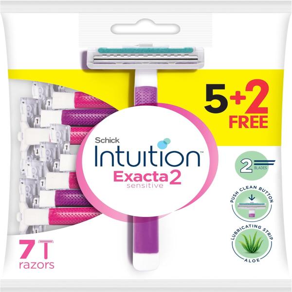 SCHICK EXACTA 2 SENSITIVE 5+2 PCS