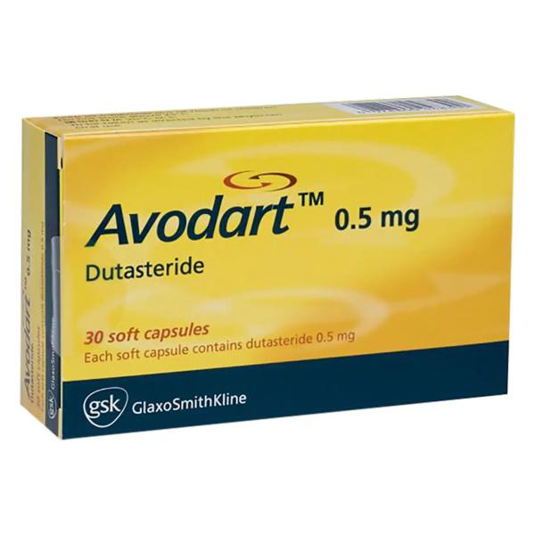 AVODART 0.5 MG 30 CAPS
