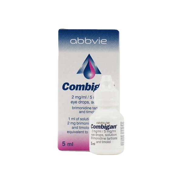 COMBIGAN EYE DROPS 5 ML