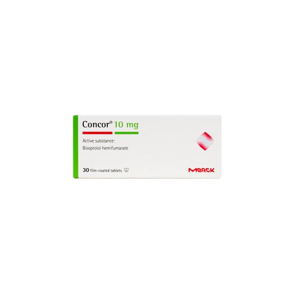 CONCOR 10 MG 30 TAB