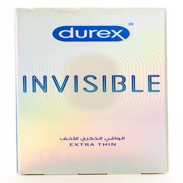 DUREX INVISIBLE 6'S