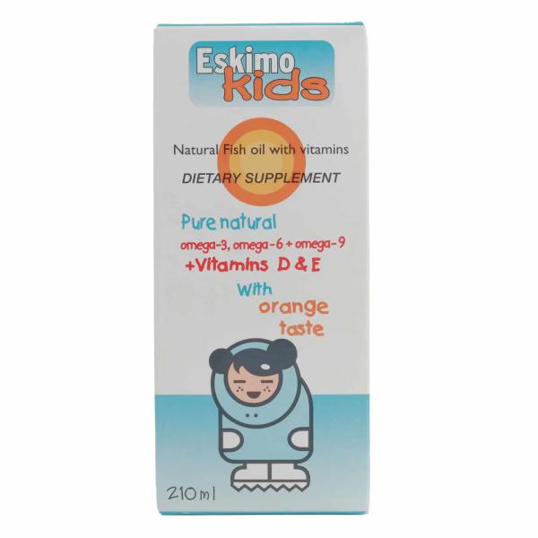 ESKIMO KIDS ORANGE SYP 210 ML