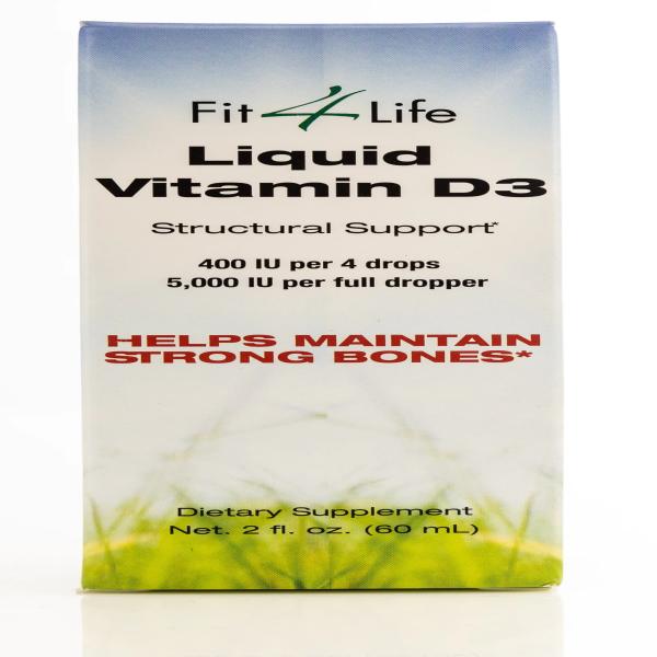 FIT4LIFE LIQUID VIT-D3 DROPS 60 ML