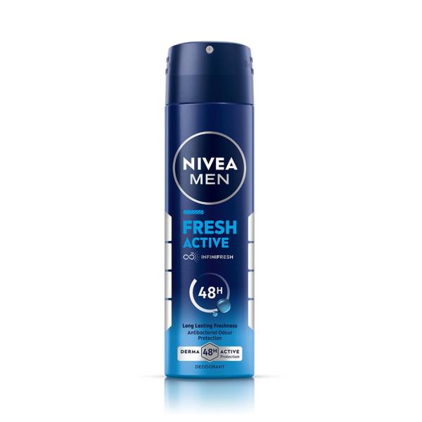 NIVEA MEN DEO SPRAY FRESGH ACTIVE 150 ML