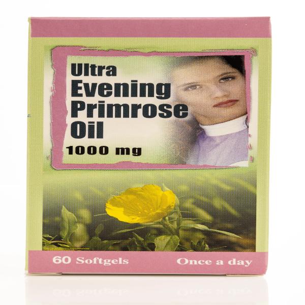 ULTRA EVENING PRIMROSE OIL 100 MG 60 SOFTGELS