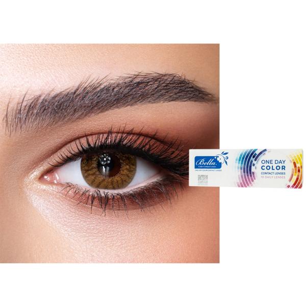 BELLA ONE DAY CONTACT LENSES (RADIANT HAZELNuT)