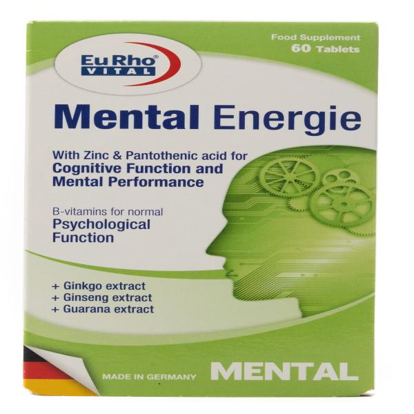 EURO VITAL MENTAL ENERGIE  60TAB