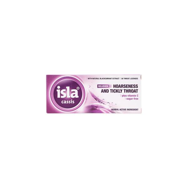 ISLA CASSIS LOZENGES 30PCS