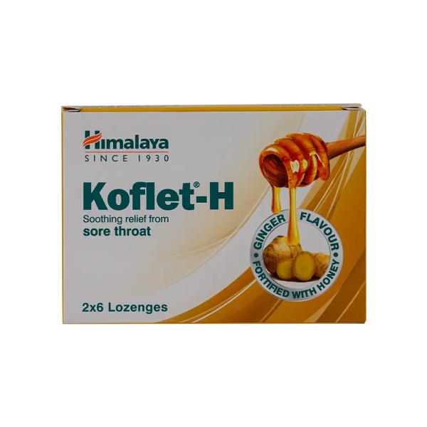 KOFLET-H (GINGER) 12 LOZENGES
