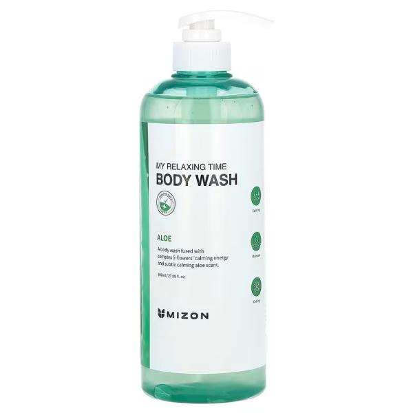 MIZON BODY WASH ALOE VERA 800 ML