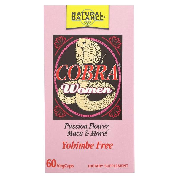 NATURAL BALANCE COBRA WOMEN FEMALE INTIMACY 60 CAPSULES