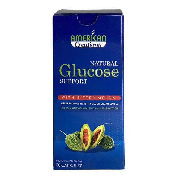 NATURAL GLUCOSE SUPPORT 30 CAPSULES