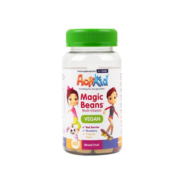 NATURES BOUNTY ACTIKID MAGIC BEANS MULTI VIT. GUMMI 60'S
