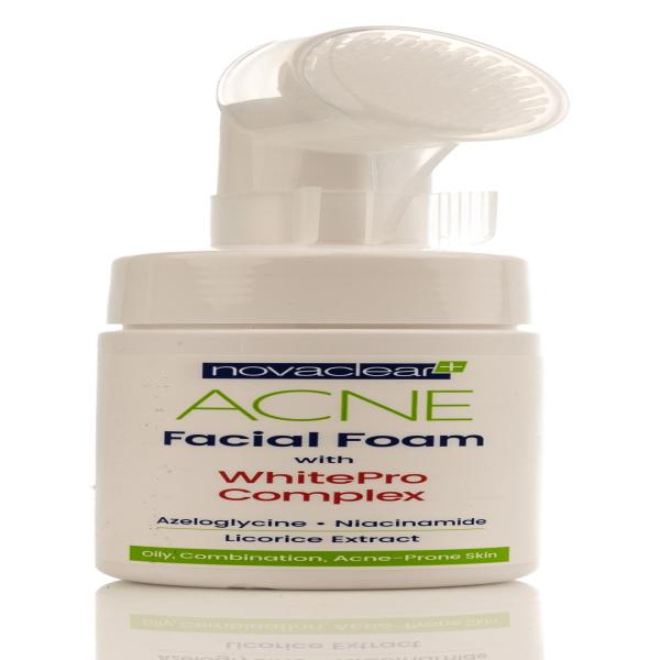 NOVACLEAR ACNE FACIAL FOAM WHITE PRO COMP 100ML