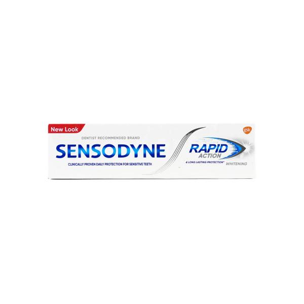 SENSODYNE RAPID ACTION WHITENING TOOTHPASTE 75ML