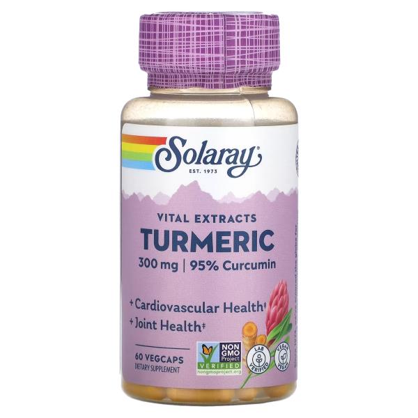 SOLARAY TURMERIC 60 CAPS