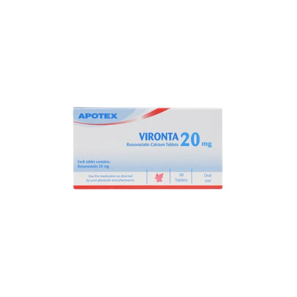 VIRONTA 20 MG 30 TABLETS