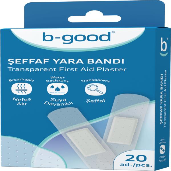 B-GOOD B810 TRANSPARENT W. PROF PLASTER
