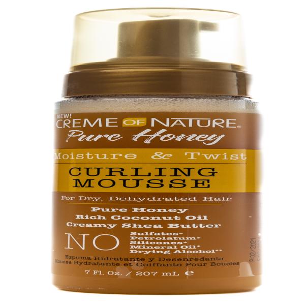 CREME OF NATURE PURE HONEY CURLING MOUSSE 207 ML