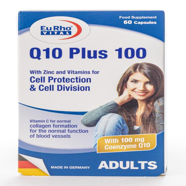 EURO VITAL Q10 PLUS 100MG 60CAP