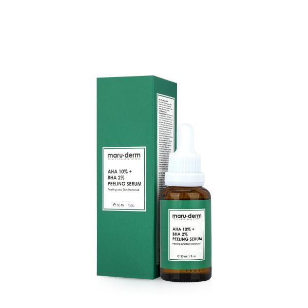MARU-DERM AHA 10% + BHA 2% PEELING SERUM 30 ML