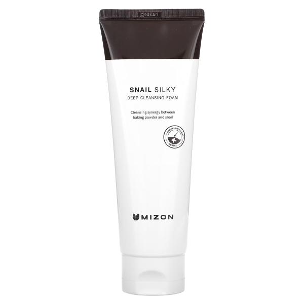 MIZON SNAIL SILKY CLEANSING FOAM 150 GM