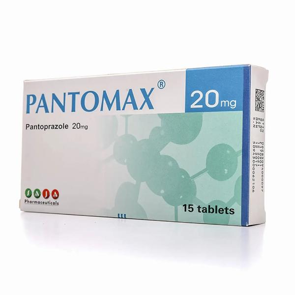 PANTOMAX 20 MG TAB 15'S